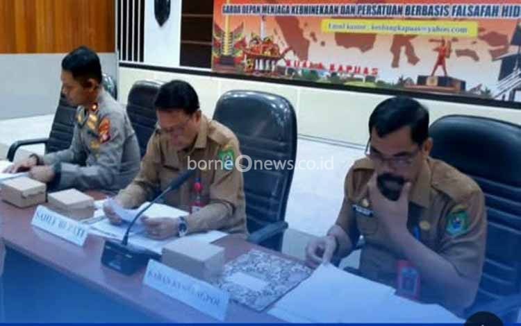Antisipasi Ormas Terafiliasi Premanisme, Polisi dan Instansi Gelar Rakor di Kapuas