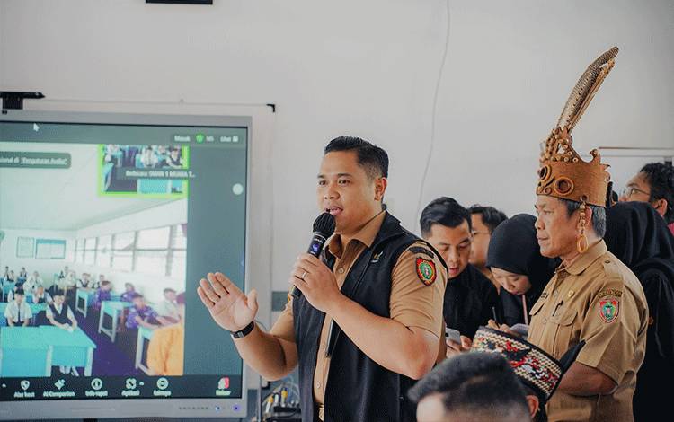 Plt. Kepala Dinas Pendidikan Kalteng Muhammad Reza Prabowo. (FOTO:DISDIK KALTENG)