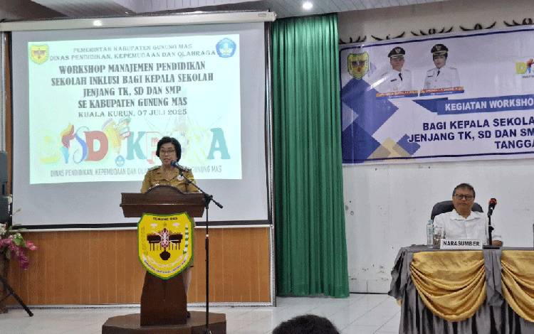 Wakil Bupati Gunung Mas Ajak Sekolah Berperan dalam Pencegahan Stunting