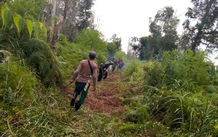 Kelompok Tani Sumber Rejeki Pulang Pisau Usulkan Perbaikan Akses Jalan ke Perkebunan Jagung