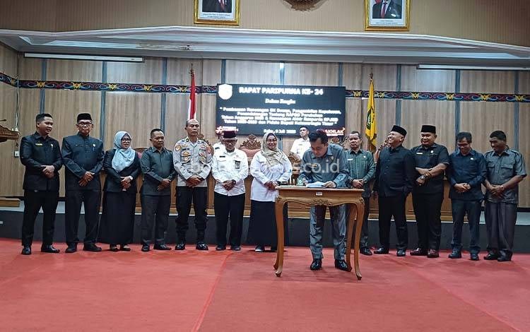 APBD Perubahan Kotim 2025 Disepakati, Berikut Komposisinya