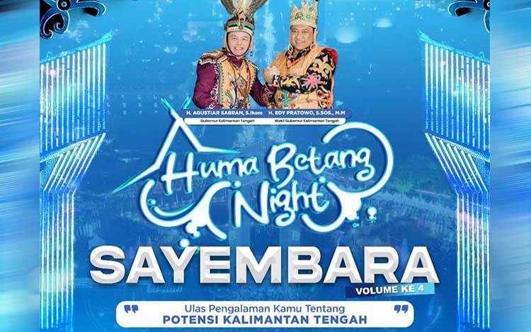 Pemprov Kalteng Gelar Sayembara Cerita Potensi Daerah di Huma Betang Night Volume 4