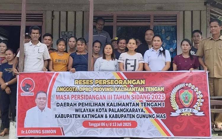 Ketua Komisi IV Serap Aspirasi Masyarakat Gunung Mas dalam Reses Perorangan