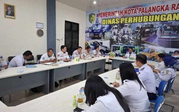 Dishub Palangka Raya Matangkan Persiapan Pengamanan Lalu Lintas Palangka Fair 2025