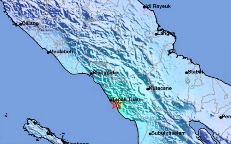 Gempa M5,1 di Pantai Barat Aceh Akibat Adanya Aktivitas Sesar Aktif