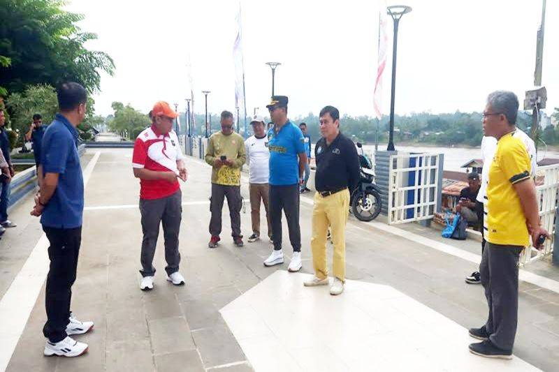 Pemkab Barito Utara Tertibkan Lanting tak Layak Pakai di WFC