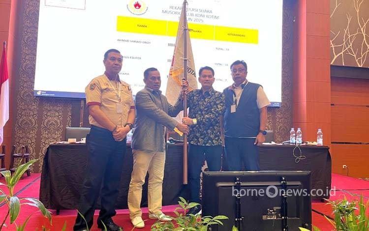 Alexius Jadi Ketua Terpilih KONI Kotim Hasil Musorkablub