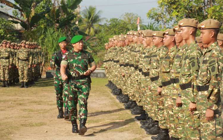 Pangdam XII Tanjungpura Tutup Pendidikan Dasar Militer 609 Komcab