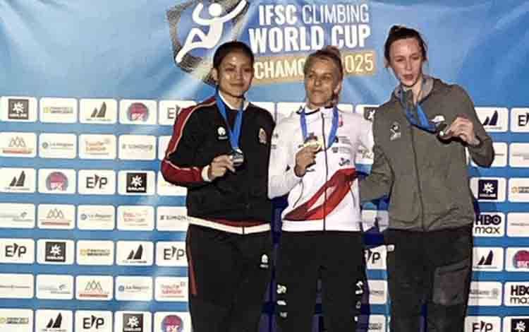 Desak Made raih medali perak IFSC Climbing World Cup Chamonix 2025