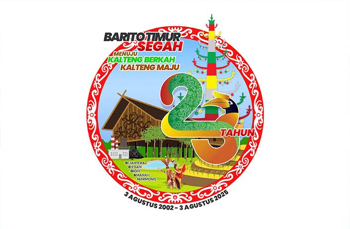 Logo HUT ke-23 Barito Timur Sarat Makna Filosofis dan Arah Pembangunan Daerah