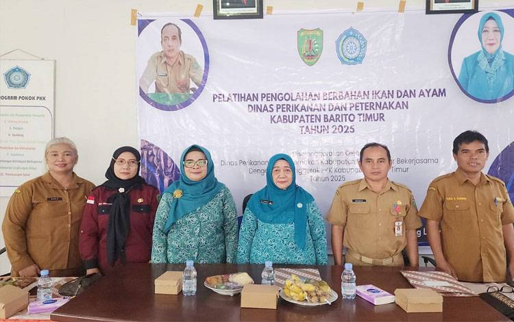 Diskanak Barito Timur Gelar Pelatihan Olahan Pangan Lokal untuk Dorong Usaha Keluarga