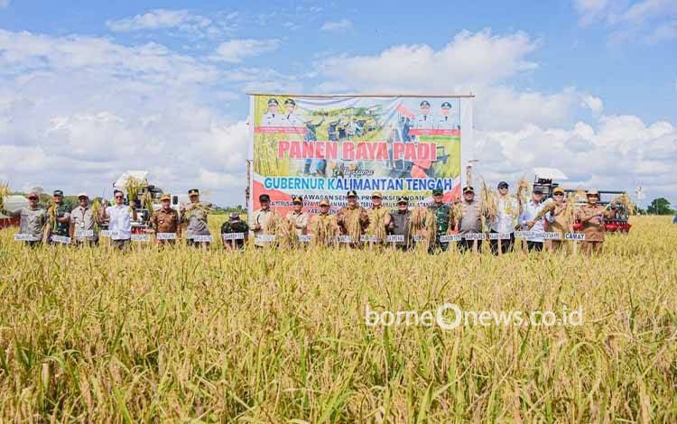 Desa Terusan Makmur Kapuas Dinilai Layak Jadi Sentra Pangan