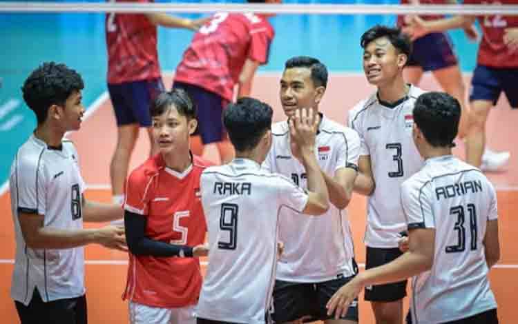 Indonesia Lolos ke Delapan Besar Kejuaraan Voli Asia U-16 2025