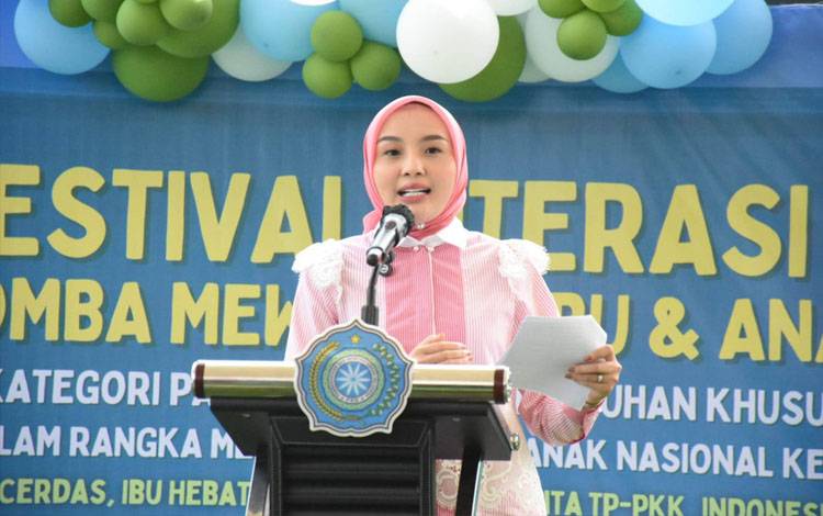 Ketua TP PKK Kalteng Ajak Orang Tua Perkuat Peran dalam Pendidikan Anak