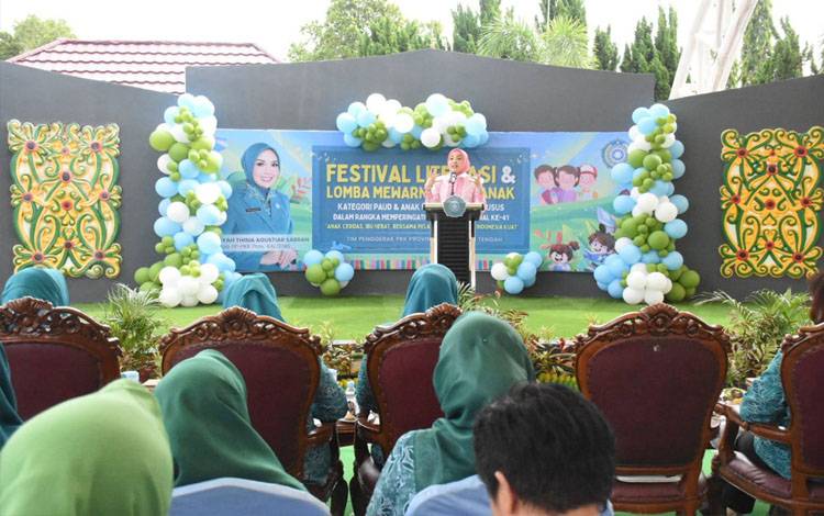 Aisyah Thisia Harap Festival Literasi Tingkatkan Minat Baca Sejak Dini
