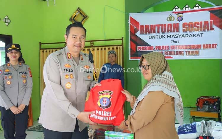 Wujud Syukur, Polres Kobar Salurkan Bantuan Sosial ke Panti Asuhan Al Aufa