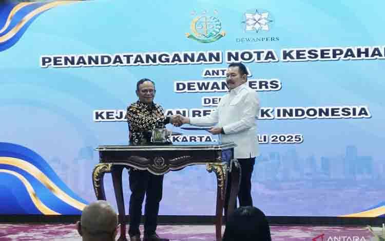 Kejagung-Dewan Pers Jalin Kerja Sama Terkait Kemerdekaan Pers