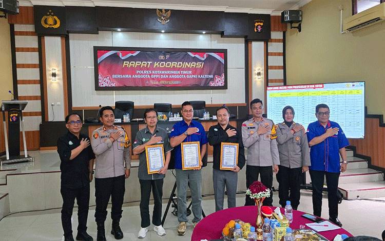 Polres Kotim Apresiasi Perusahaan Sawit Pendukung Ketahanan Pangan Jagung