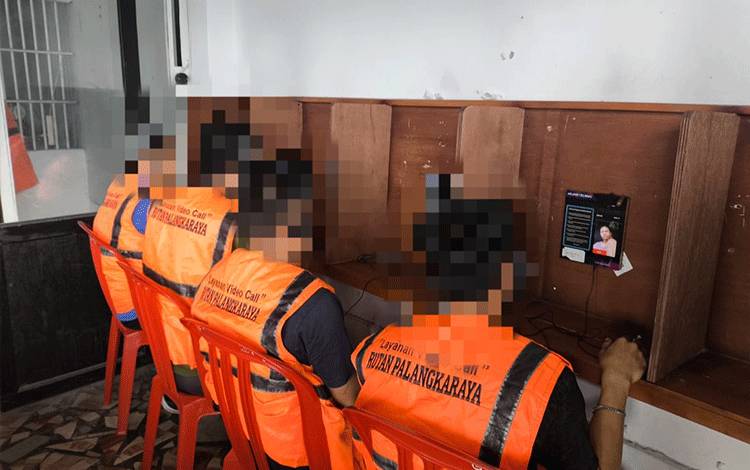 Wartelsuspas Rutan Palangka Raya Sarana Komunikasi Dengan Keluarganya Bagi Warga Binaan