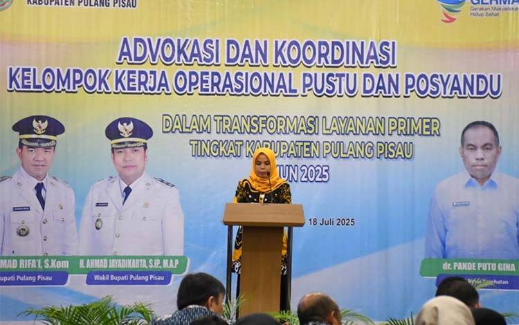 Dinkes dan TP Posyandu Pulpis Gelar Advokasi dan Koordinasi Pokja Operasional PustuPosyandu