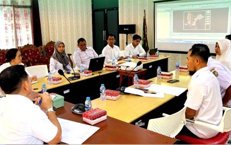 Kantor Pertanahan Barito Utara Expose Rencana Desain Kompleks Relokasi di Kelurahan Lanjas