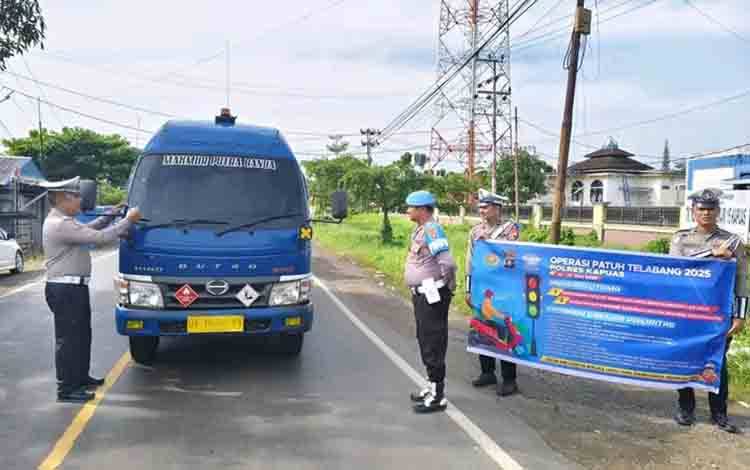 Simak! Tujuh Prioritas Penindakan dalam Operasi Patuh Telabang 2025 Polres Kapuas