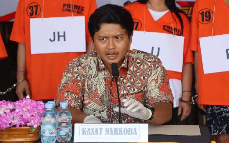 Polres Gunung Mas Berhasil Ringkus 16 Tersangka Tindak Pidana Narkotika Selama Januari-Juli 2025