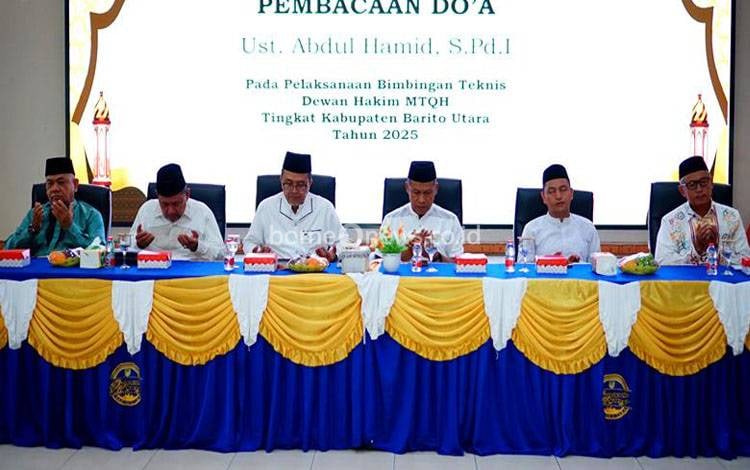 LPTQ Barito Utara Gelar Bimtek Dewan Hakim MTQH 2025