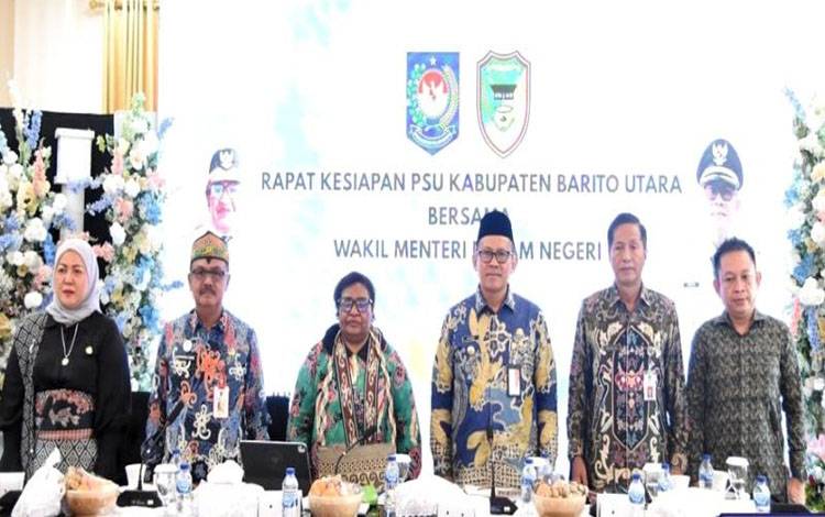 Waket I dan Waket II DPRD Barito Utara Tegaskan Komitmen dalam Mendukung Suksesnya PSU