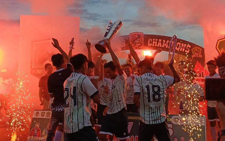 RSDM FC A Juara HNR Cup I Usai Kalahkan La Mania FC Lewat Adu Penalti