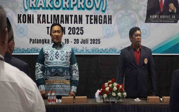 Menuju Porprov XIII Kalteng 2026, KONI Seruyan Hadiri Rakorprov Bahas Cabor dan Tuan Rumah