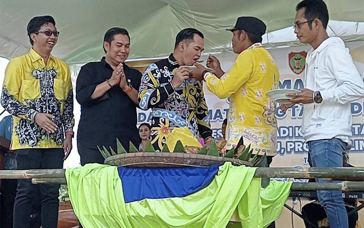 Bupati Pulang Pisau Hadiri Perayaan Hari Jadi ke-22 Desa Sidodadi