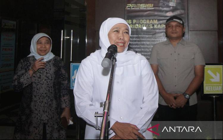KPK Jelaskan Kronologi Khofifah Diperiksa di Jatim, bukan Jakarta