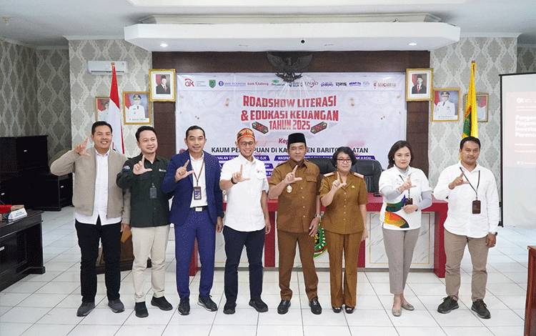 Sinergi Lintas Lembaga Tingkatan Literasi Keuangan Perempuan di Kalteng