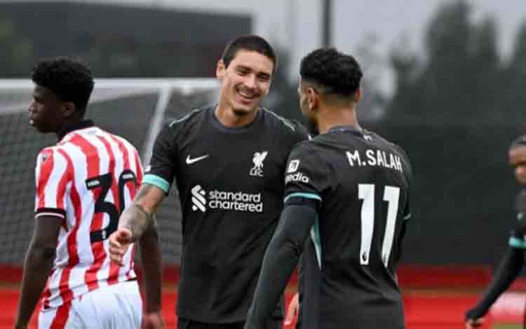 Liverpool Menang 5-0 dalam Latih Tanding Tertutup Lawan Stoke