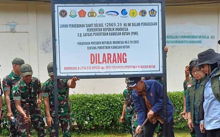 Praktisi Hukum Pertanyakan Legalitas PT Agrinas Mulai Kelola Lahan Sawit Perusahaan di Kalteng yang Disita Satgas PKH