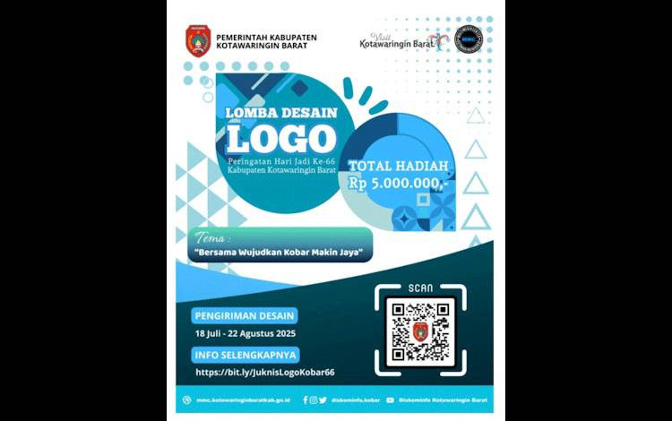 Lomba Desain Logo HUT ke-66 Kobar, Ajak Partisipasi Masyarakat Untuk Berkreasi