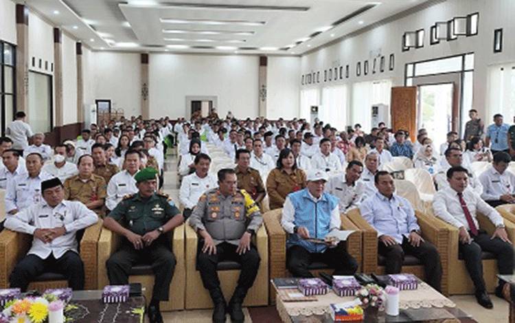 Pemkab Barito Timur Berpartisipasi dalam Peluncuran 80.000 Koperasi Merah Putih