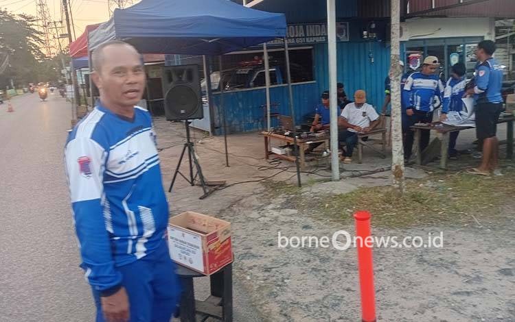 Relawan BPK Kapuas Galang Dana untuk Korban Musibah Kebakaran Palingkau Baru