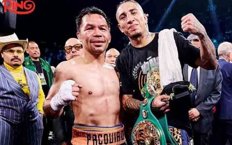 Juara WBC Mario Barrios Akui Pacquiao Masih Sangat Menyulitkan