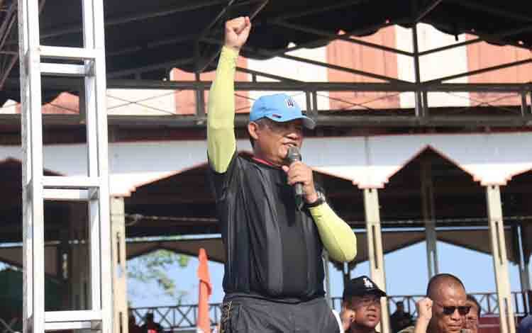 Bupati Seruyan Tekankan Pentingnya Pola Hidup Sehat dan Komitmen Pemerintah dalam Pembangunan Sektor Kesehatan