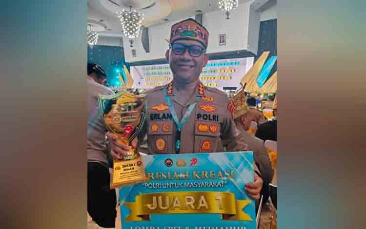 Polda Kalteng Raih Dua Penghargaan Prestisius dari Kapolri