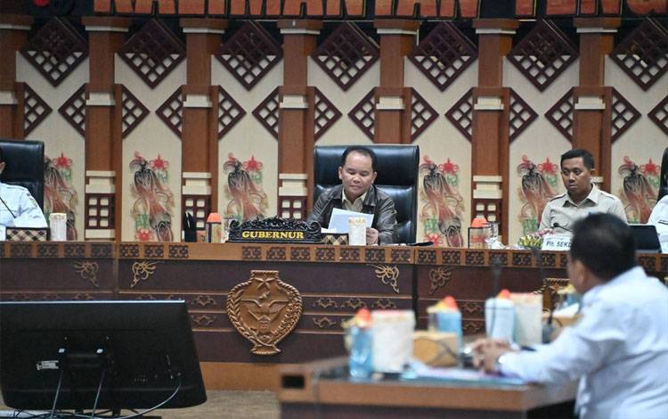 Gubernur Kalteng Tegaskan Sinergi OPD dan Daerah Jalankan Program Prioritas