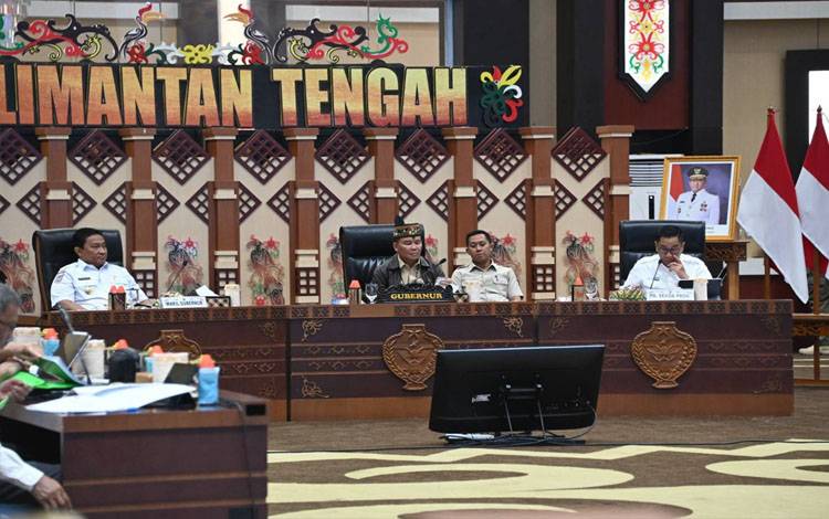 Gubernur Kalteng Minta OPD Rutin Laporkan Perkembangan dan Permasalahan Program