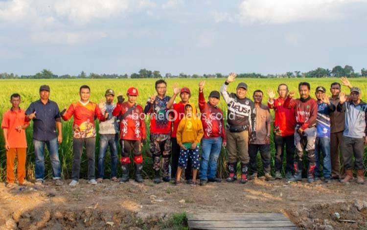 Jelang Panen Raya, Bupati Kapuas Tinjau Lokasi di Kapuas Timur dan Tamban Catur