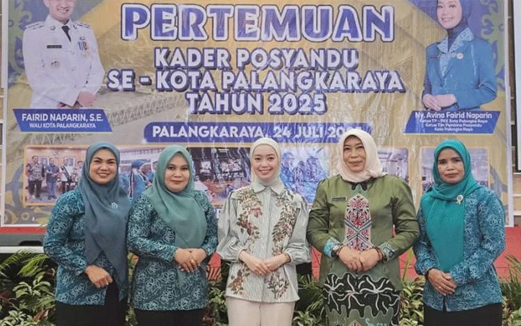 Ketua TP PKK Palangka Raya Tekankan Peran Penting Posyandu