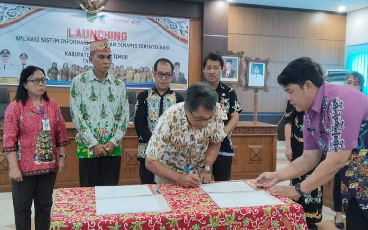 Pemkab Bartim Luncurkan Aplikasi SRIKANDI untuk Wujudkan Tata Kelola Arsip yang Modern dan Akuntabel