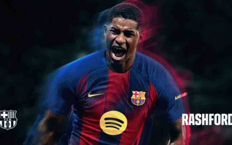 Dapatkan Marcus Rashford, Barcelona Ungkap Tak Lagi Kejar Luis Diaz