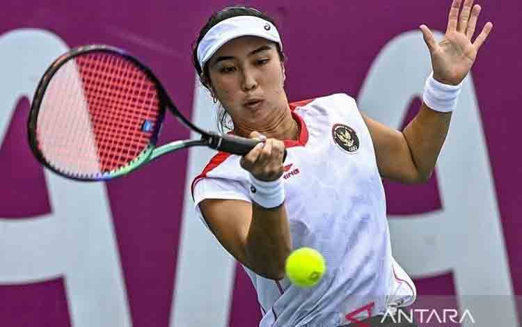 Aldila/Olmos Dihentikan Raducanu/Rybakina di DC Open