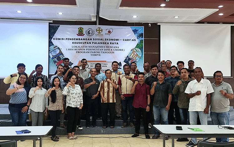 Caritas Indonesia Perkuat Paroki Tangguh Lewat Lokalatih Manajemen Bencana di Palangka Raya